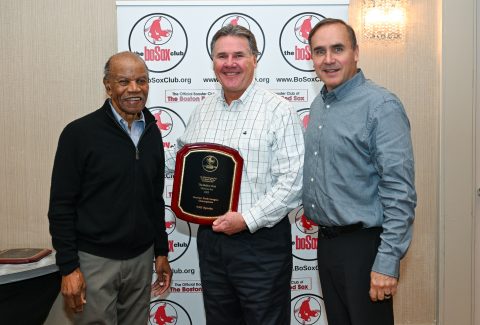 TJO Sports Champs 2025 - with Tommy Harper - . © 2025 Photo by Cindy M. Loo/The Boston Red Sox